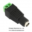 CCTV Camera Power Connector- Female Plug with Terminal Block