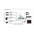 4CH CCTV Cat5 Power Video Data Combiner HD Balun (PVD304H)