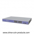 1000Mbps 2 Port SFP + 16 Port RJ45 Network Switch