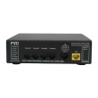 4 Channel Video Power Data Balun for CCTV , BNC to RJ45 PVD Balun,12VDC Output